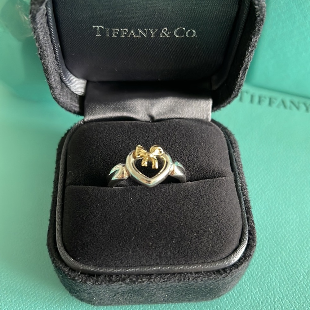 Tiffany & Co. heart bow ring - Picture 4 of 16